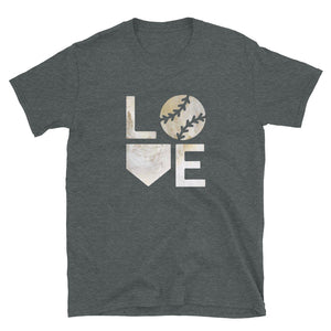 Love Baseball Short-Sleeve Unisex T-Shirt