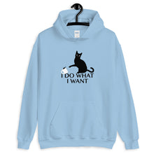 Load image into Gallery viewer, I Do What I Want Cat Unisex Hoodie