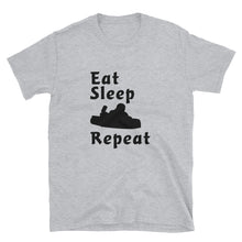 Load image into Gallery viewer, Eat Sleep Kart Repeat Short-Sleeve Unisex T-Shirt
