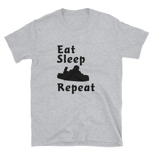 Eat Sleep Kart Repeat Short-Sleeve Unisex T-Shirt