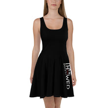 Load image into Gallery viewer, Thowed Bunny Brand (Black) Skater Dress