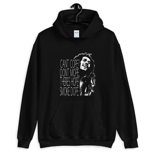 Marley Cant Cope Theres Hope Unisex Hoodie