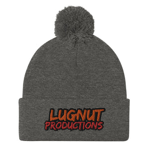 Lugnut Productions Original Logo Pom-Pom Beanie