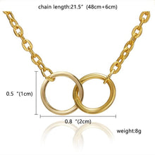 Load image into Gallery viewer, Rinhoo Butterfly Elephant Pearl Of Love Gold-color Pendant Necklaces Clavicle Chains Necklace Fashion Necklace Women Jewelry