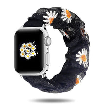 Load image into Gallery viewer, Scrunchie Elastic Watch Straps Watchband for Apple Watch Band Series 6 5 4 3 38mm 40mm 42mm 44mm for iwatch Strap Bracelet 6 5 4