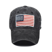 Load image into Gallery viewer, USA Baseball Cap Men Tactical Army Cotton Military Hat USA American Flag US Unisex Hip Hop Hat Sport Caps Outdoor Hats