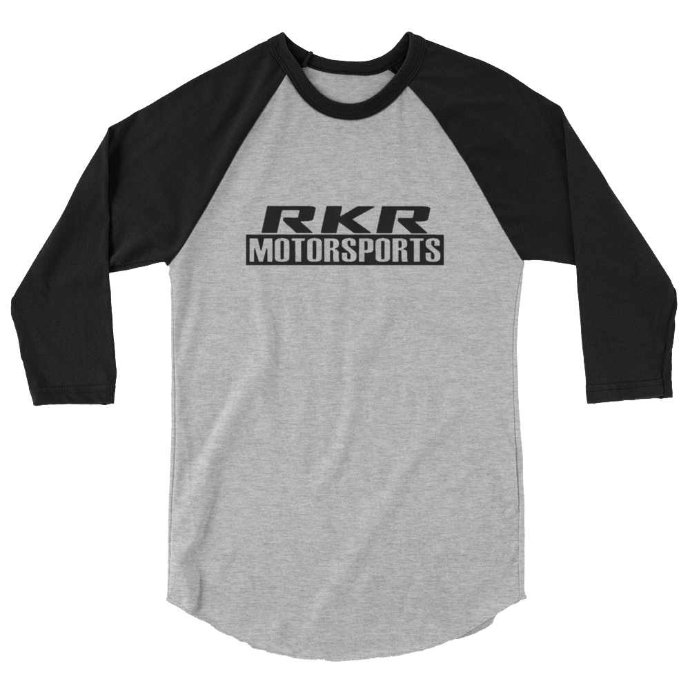 RKR Motorsports 3/4 sleeve raglan shirt