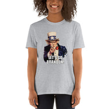 Load image into Gallery viewer, Lets Go Brandon Short-Sleeve Unisex T-Shirt